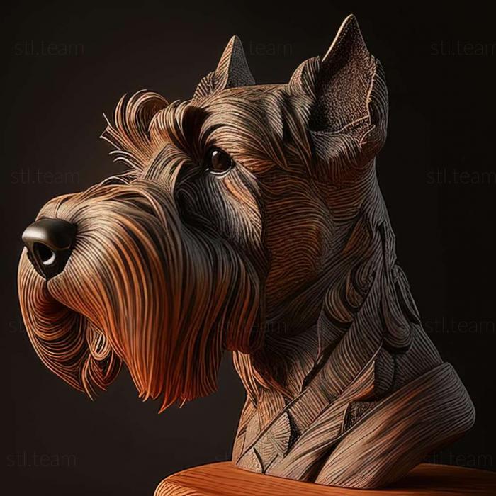 Zwergschnauzer dog